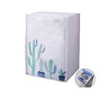 Coprilavatrice Da Esterno Copri lavatrice Coperchio antipolvere superiore Custodia impermeabile a caricamento frontale Articoli for la casa(Turn over C)