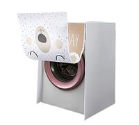 Coprilavatrice Da Esterno, Copri Lavatrice Esterni Lavatrice Coperchio della lavatrice Impermeabile Sunscreen Top Open Drum Tipo Automatico Anteriore universale Polvere di copertura(B)