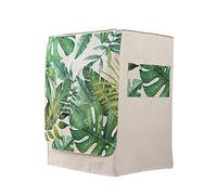 Coprilavatrice Da Esterno, Copri Lavatrice Esterni Lavatrice della biancheria Cover Forest Leaves Stampa Coperchio polvere Panno Associazione impermeabile Manicotto protettivo