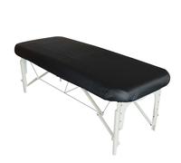 COPRILETTINO IMPERMEABILE MASSAGGI ECOPELLE LAVABILE TELO COPERTA MASSAGGIO NERO