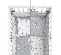 COPRILETTO 180x30 + LENZUOLO 90x120/40x60 AMICI MAGICI 1