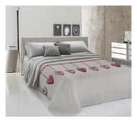 Copriletto Copritutto Cotone 100% Cuori Appesi