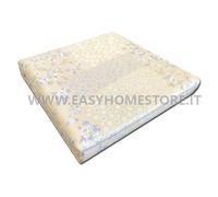 Copriletto cotone piquet matrimoniale Cannes pachtwork fiori country fantasia cl