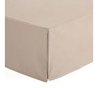 Copriletto da 180 x 190/200 cm, coprirete 180 cm, colore marrone