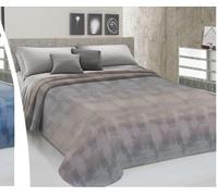 COPRILETTO ESTIVO ARCOBALENO BEIGE SINGOLO PIQUET COTONE Made in Italy
