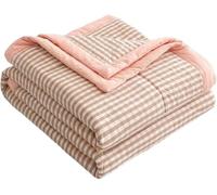 Copriletto Estivo Leggero Trapunta Copriletti Set di Biancheria da Letto Queen King Size Aria Condizionata Coperta Coperta Morbida Traspirante Motivo Geometrico Copriletto per Tut, 6#, 150 * 200cm