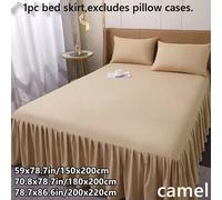 Copriletto Foglio Letto Gonna Doppio Pieno Regina King Size Decorazione Casa