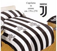 Copriletto in cotone primavera Singolo cm. 170 x 270 JUVENTUS originale