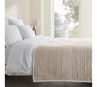 Copriletto in cotone trapuntato, CELESTINO Beige 270 x 250 cm