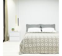 Copriletto Matrimoniale Estivo Singolo Piazza E Mezza Cotone Copritutto Fantasia