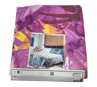 Copriletto Matrimoniale Happidea Teich Fucsia Piquet Puro Cotone Made In italy