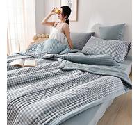 Copriletto Piumino Primavera/Estivo Microfibra 4 Stagioni Matrimoniale/singolo/ Una Piazza E Mezzo Piumino 200*230CM, Extra Soffice Piumone Trapuntino ,Trapunta Coperta ( Color : A , Size : 180*200cm