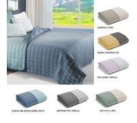 Copriletto Primaverile Modern Microfibra 120 grammi Mezza stagione