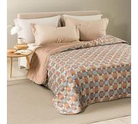 Copriletto Primaverile River in Cotone Caleffi Matrimoniale/Ambra