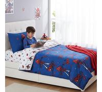 Caleffi Marvel - Copriletto-trapuntato Spider man Spidey Ragazzo Singolo, 1012157