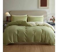 copriletto singolo estivo copriletto matrimoniale copriletti matrimoniali estivi copri letto Federe e copripiumini Cotone a fibra lunga 60 fili Resistenza allo sbiadimento (Green,1.2m)