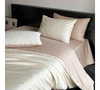 Copriletto Singolo Estivo Copriletto Matrimoniale Estivo Copriletti Matrimoniali Estivi Copri Letto Copripiumino E Federa in Cotone A 100 Fili Morbido Confortevole Traspirante (White,2m)