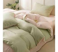 Copriletto Singolo Estivo Copriletto Matrimoniale Leggero Copriletti Matrimoniali Estivi Copri Letto Federa Copripiumino Cotone Fibra Lunga 60 Fili Processo Di Tintura Reattiva (Green,1.8m)