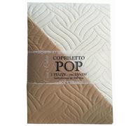 Copriletto SINGOLO Estivo Leggero Tinta unita Doubleface Trapuntino Primaverile