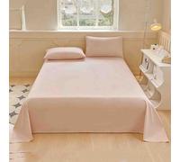 Copriletto Singolo Estivo Matrimoniale Leggero Copriletti Matrimoniali Estivi Bianco Federa Cotone Estate Dormitorio Singolo Per Studenti (Pink 2,245x270cm)