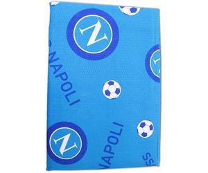 Copriletto SSC Napoli un posto in cotone azzurro