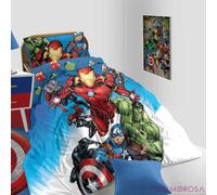 Copriletto trapunta invernale Avengers Marvel