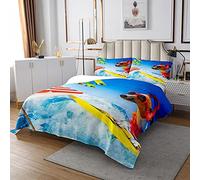 Copriletto trapuntato 3D per cani con motivo a forma di cane per bambini ragazzi ragazze adolescenti cuccioli animali domestici e animali domestici con 1 federa 2 pezzi per letto 170X230cm