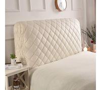 Copriletto Trapuntato All-inclusive Copri Testata In Legno Massello Letto Schienale Per Testate Comodino Decorazione Copertina Antipolvere Lavabile,Beige-210 * 60cm