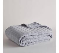 Copriletto trapuntato blu 240x220 cm