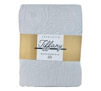 Copriletto trapuntato matrimoniale primaverile estivo trapuntino 2 piazze Grigio