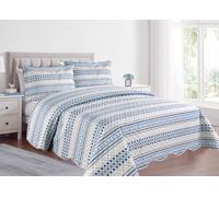 Copriletto Trapuntato Quilt Estivo Piumino 100gr/mq Disegno Pinsonic Sphere