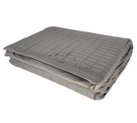 Copriletto trapuntato trapuntino primaverile in raso di Cotone Loris G. Ferrari