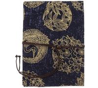 Coprilibro dal Gusto Vintage, Chiusura Sicura | Quaderni e Libri Scolastici, Protegge gli Angoli, Facile da Portare, Motivo Bello