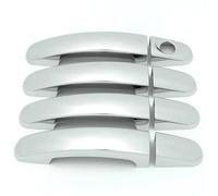 Coprimaniglia Cromata Per Ford Per Focus Per Escape Per Kuga C Per Max S Per Galaxy Per Mondeo 2013-2018 copertura della maniglia esterna della porta(Silver 1 hole)