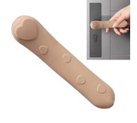 Coprimaniglia per porta - Copripomello per porta soffice - Attrezzatura di sicurezza per bambini, motivo cuore, casa, camera da letto, cucina, bagno, piatta quadrata