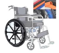 Coprimaniglia per sedia a rotelle (20-24 pollici), coprimaniglia in silicone antiscivolo e resistente all'usura, antiscivolo e resistente all'usura, per quattro stagioni,D