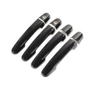 Coprimaniglia Portiera Compatibile Con Toyota Per Matrix 2002-2010 Per Solara 2005-2008 Gloss Black Chrome Car Door Handle Cover Trim Accessori(Chrome 2 keyholes)