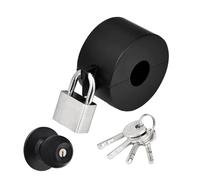 Coprimaniglia - Tappo di blocco di accesso - Guscio di blocco di sicurezza | Alloggiamento in metallo resistente per rubinetto del soggiorno, armadio, lavanderia, bagno, serratura, sicurezza