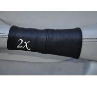 Coprimaniglie In Pelle Neri Per JAGUAR DAIMLER XJ8 X308 97-03 2X