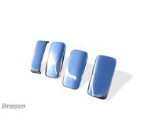 Coprimaniglie Porta 4pz Chrome Per Ford Transit MK7 2007-2014 ABS