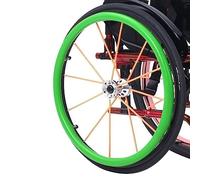 Coprimano in silicone per sedia a rotelle, antiscivolo, resistenti all'usura, migliorano la presa e la trazione, ideali per la ruota posteriore della sedia a rotelle