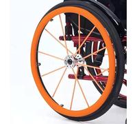 Coprimano in silicone per sedia a rotelle, antiscivolo, resistenti all'usura, migliorano la presa e la trazione, ideali per la ruota posteriore della sedia a rotelle