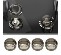 Coprimanopola per a Gas per 6 in Protezione Antincendio per Cucina Copertura per Manopole per Sicurezza