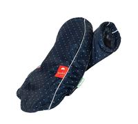 Coprimanopole per manubrio bici neri Wob ( Blu navy a pois / Unica )