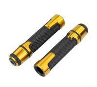 Coprimanubrio per moto Universali in Alluminio con Grip Antiscivolo - Protezione da Pioggia e per freddo per Cross e Street Bike - (Gold)