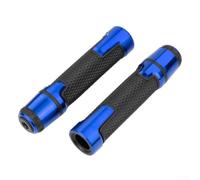 Coprimanubrio per moto Universali in Alluminio con Grip Antiscivolo - Protezione da Pioggia e per freddo per Cross e Street Bike - (Blue)