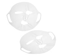 Coprimaschera in Silicone Bianco Gancio Orecchio, 2 Pezzi