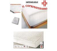COPRIMATERASSO 1 PIAZZA 90x190+25 IMPERMEABILE HOSPITAL CON ANGOLI