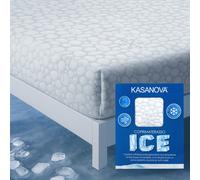 Coprimaterasso 1 piazza e mezza effetto rinfrescante Ice