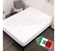 COPRIMATERASSO 100% PURO COTONE SANFORIZZATO angoli elasticizzati made in italy